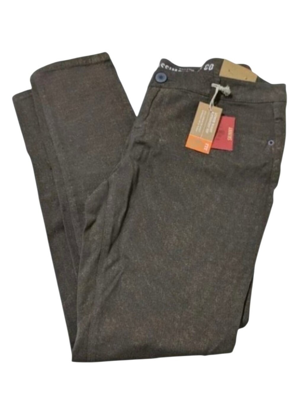 NWT Brown Gold Shimmery Mossimo Supply Co. Skinny Jeans